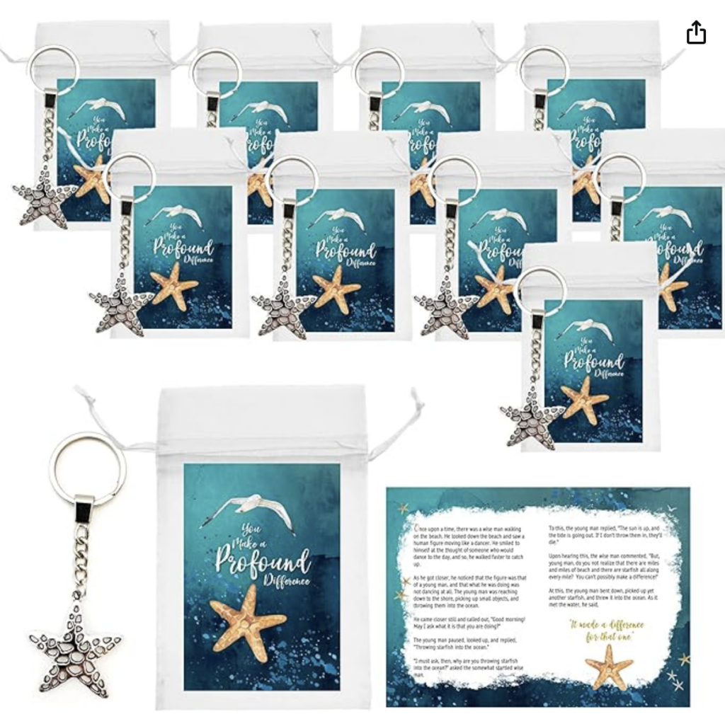 Smiling Wisdom - Bulk 10 Gift Sets - Starfish Story